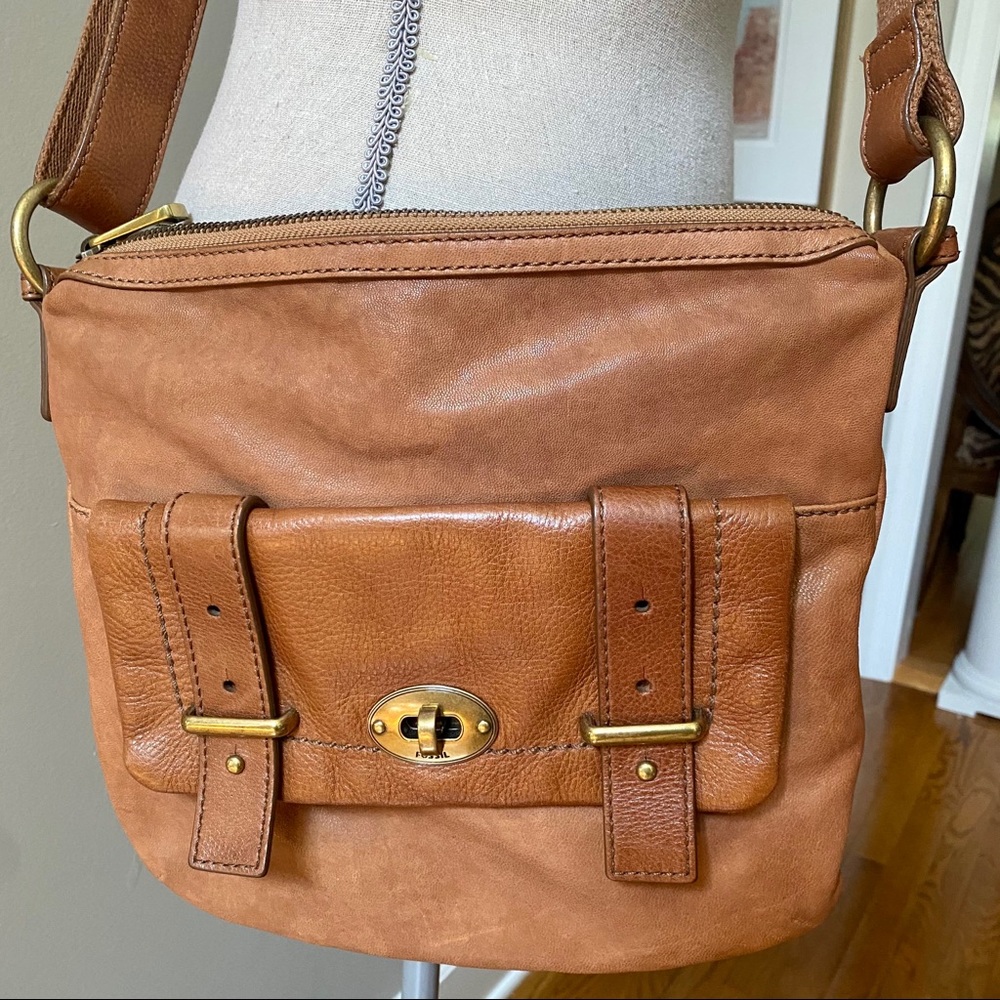 FOSSIL Leather Crossbody Bag